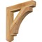 Ekena Millwork Imperial Craftsman Rough Sawn Bracket, Western Red Cedar, 4"W x 26"D x 26"H BKT04X26X26IMP04RWR - alternate 1